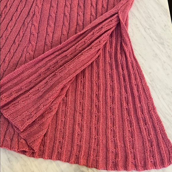 Current Air Pink Cable Knit Maxi Skirt - Picture 5 of 5